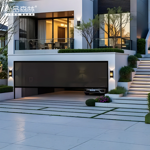 Nhà để xe điện cán màn trập cửa, bãi đậu xe nhà kho chống muỗi và chống bụi màn hình, điều khiển từ xa thông minh - Product Image 1