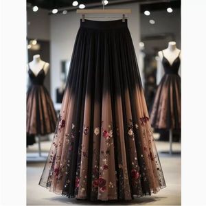 <span class=keywords><strong>Jupe</strong></span> midi imprimée de haute qualité pour femme, nouvelle collection automne 2026, <span class=keywords><strong>jupe</strong></span> <span class=keywords><strong>longue</strong></span> taille haute et élégante - Product Image 6