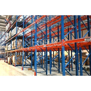 Sistema de estantería de palés de almacenamiento de servicio pesado Estantes de almacenamiento industrial Estante de almacén para grandes inventarios de supermercados - Product Image 2