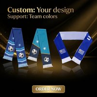 Écharpes carrées en soie personnalisées pour supporters de club de football musulman, broderie OEM/marque privée, 140 cm, pour le soutien des équipes le jour du match, design sportif