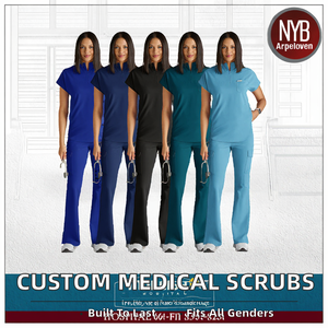 Tenues Médicales Personnalisées OEM en Gros avec Logo Personnalisé – Blouses et Pantalons Unisexe pour Hôpitaux, Idéales pour Chirurgiens – Nouvelle Collection 2026 Prête à l'emploi - Product Image 2