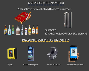 Máquina Expendedora Automática de Bebidas y Aperitivos de Gran Capacidad, 24 Horas, Eficiente Energéticamente, en Oferta - Product Image 6