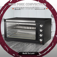Four à pain miniature de 10 L alimenté par batterie OEM ODM avec minuterie numérique, fonctions de cuisson, de grillage et de réchauffage pour une utilisation commerciale dans les hôtels