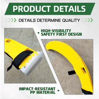 Protection de lame souple en PP jaune pour couteau de récolte de palmiers à huile