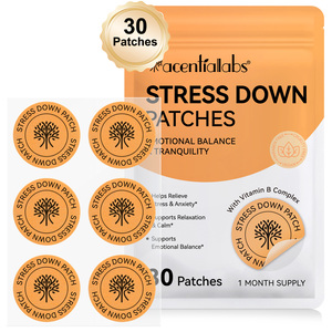 Acentiallabs Equilibrio emocional Tranquilidad Relajación Calma Etiqueta privada Vitamina B Complejo Estrés Abajo Parche transdérmico - Product Image 3