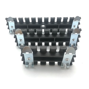Placa de Fijación de Cables bibo SVLEC SVL-ZKL180, Libre de Halógenos y Silicona, Base de Acero para Resortes, 12 Dientes para Tensar Cables, Mangueras y Cordones - Product Image 3
