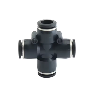 Raccords pneumatiques noirs, connecteurs de tuyaux, raccords rapides pour tubes d'air 3/4/5/6/8/10/12/14/16mm PU PY PK PE PV SA HVFF PZA <span class=keywords><strong>PM</strong></span> <span class=keywords><strong>PP</strong></span> - Product Image 3