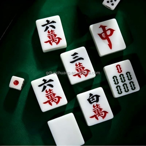 Table de Mahjong portable mini sans fonction de mélange de tuiles pour le camping en plein air, les dortoirs, les voyages et les jeux de loisirs à domicile - Product Image 3
