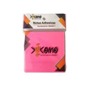 Bloc-notes autocollant fluorescent magnétique en plastique et papier pour le bureau, l'école, les cadeaux, notes autocollantes fluorescentes - Product Image 2