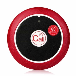 IP55 Waterproof <b>Wireless</b> Silicone Call Button Pager for Restaurants Hotels SPA Resorts Hospital Clinic Retekess TD032 - Product Image 5