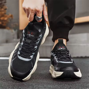 2025 Fashion Breathable Mesh Upper Running <b>Shoes</b> for <b>Men</b> Outdoor Sports Casual <b>Walking</b> Sneakers Dropshipping Custom Logo - Product Image 5