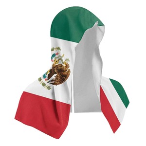 Serviette à capuche personnalisée en polyester à séchage rapide, protection solaire UV, bandes rafraîchissantes pour le cou, serviettes rafraîchissantes pour la tête avec motif drapeau pour le sport et les jeux - Product Image 3