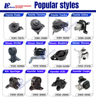 Bilusi 17565-28010 17565-74280 Excellent support d'échappement pour système d'échappement pour Toyota Camry