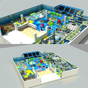 Centro de interior de uso fácil, equipo de juegos para interiores, venta de sala de juegos colorida personalizada <span class=keywords><strong>feliz</strong></span>, área de juego suave - Product Image 4