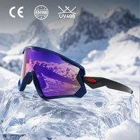 Gafas de Esquí de Montura Completa, Ligeras, Deportivas, para Hombre y Mujer, para Correr, Ciclismo, Protección UV400, PC, No Polarizadas
