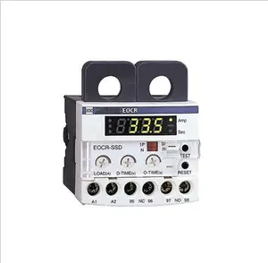 Original Digital Overcurrent Relay Electronic overload relay is suitable for AC 50/60Hz and voltage up to 600VAC