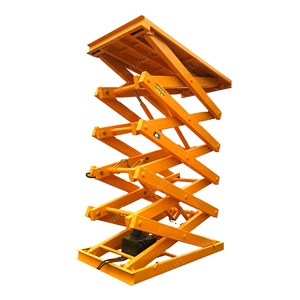 Platform pengangkat gunting tetap hidrolik yang dapat disesuaikan-2ton/5ton kerekan gunting mobil, 380V/220V (Bersertifikat CE) - Product Image 4