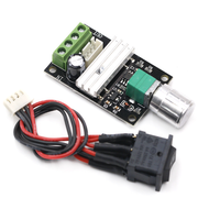 Régulateur de vitesse de moteur DC PWM 6V12V24V 3A avec interrupteur de contrôle de vitesse, rotation avant et arrière et fonction de commutation
