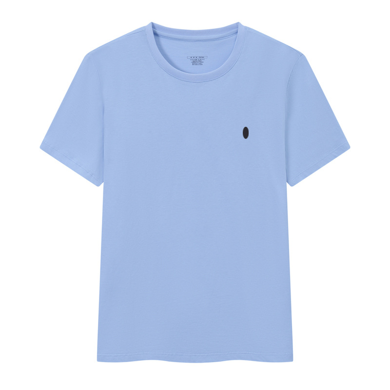 Sky blue with sapphire blue pony logo