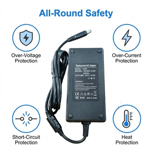 180W 19.5V 9.23A DC ทิปอะแดปเตอร์จ่ายไฟแล็ปท็อปที่ชาร์จใช้งานร่วมกับทราเวลเมท แอสไพร์/โน้ตบุ๊ค Predator ป้องกันการลัดวงจร - Product Image 4