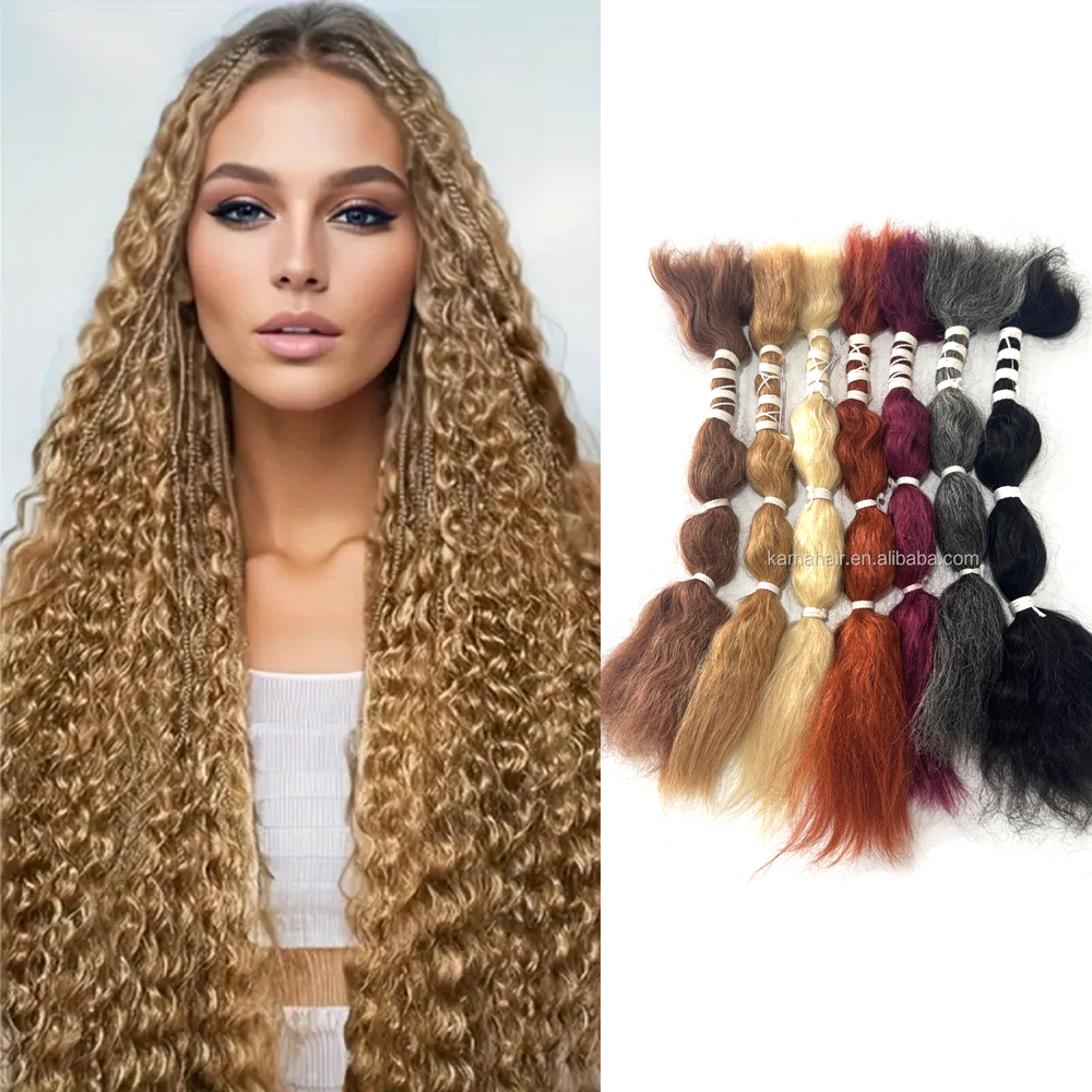 Vast Hair Workshop Craft Detail 1 for KAMA Crochet Perruque Water Wave Bundles Human Hair Extensions for Twists and Braiding