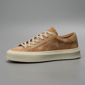 Nuevos Zapatos Casuales de Moda para Hombre, Parte Superior de PU, Color Marrón, Versátiles, Transpirables y Duraderos - Product Image 2
