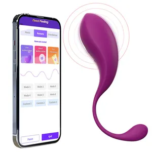Bluetooth Sexspielzeug tragbares vibrierendes Ei Wifi Mobile Long Distance Smart App gesteuerter Vibrator