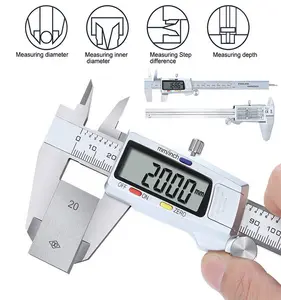 Digital calipers Stainless Steel Electronic Digital Vernier Caliper Metal Micrometer Measuring tool CALIPER