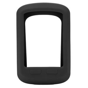 Fundas de silicona para ordenador de bicicleta, fundas protectoras de silicona para ordenador de bicicleta con película HD para <span class=keywords><strong>Bryton</strong></span> <span class=keywords><strong>420</strong></span>, color negro - Product Image 1