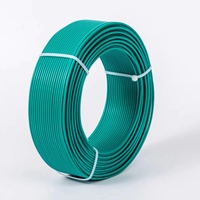 Direktverkauf ab Werk Massiver Kupferleiter PVC-Isolierung Elektronikdraht BV Blanker Kupferdraht 14 AWG 450/750V