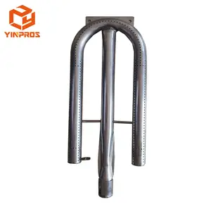 BBQ Accessories Easy Install Pipe Gas Three Tube Burner