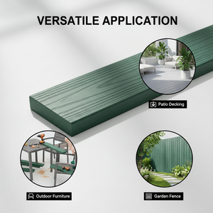 Bois plastique imperméable pour meubles d'extérieur, bois plastique à longue durée de vie, matériau plastique recyclé, planches en plastique Win Star - Product Image 6