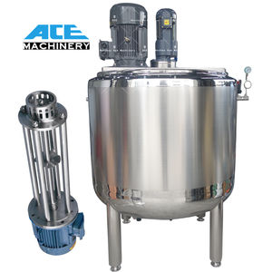 Réservoir de mélange de liquides multifonctionnel de 500 litres pour engrais, miel et produits chimiques, avec agitateur, pompe, système de broyage et de chauffage, facile à utiliser - Product Image 2