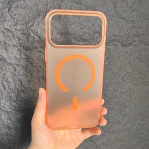 Funda Magnética Ultrafina Mate para <span class=keywords><strong>iPhone</strong></span> 16E 17 Air 16 Plus 15 14 13 <span class=keywords><strong>12</strong></span> 11 Pro Max, Carcasa Trasera Transparente de <span class=keywords><strong>PC</strong></span> Rígido - Product Image 2
