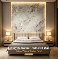 Panneau mural en bois grainé 1220x2440mm de Foshan, panneau en charbon de bambou pour projets de décoration intérieure mondiale (vente en gros)