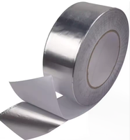 Ruban adhésif en aluminium pour conduits HVAC, excellent, activé par l'eau, imperméable, ignifuge, facile à déchirer, pour l'étanchéité et les réparations