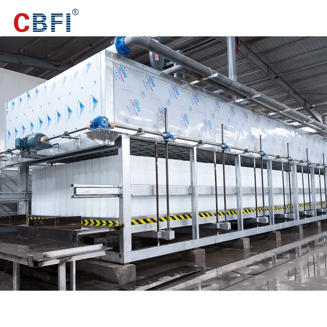글로벌 필리핀에서 널리 사용되는 10 톤 산업용 블록 제빙기 제조 기계