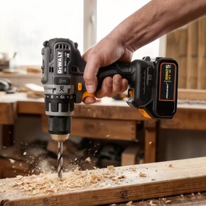 Kit Combinado de Taladro y Atornillador Inalámbrico <span class=keywords><strong>McLaren</strong></span> Edition 18V con Motor sin Escobillas para Mejoras del Hogar y Aplicaciones de Perforación - Product Image 6