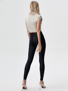 Pantalons de yoga taille haute pour femmes <span class=keywords><strong>Lulu</strong></span> Original-Label Align Spandex/Nylon extensible dans quatre directions, respirant et écologique - Product Image 3