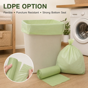OEM ODM Wholesale Biodegradable <b>Compostable</b> Plastic Trash Bag on Roll - Product Image 5