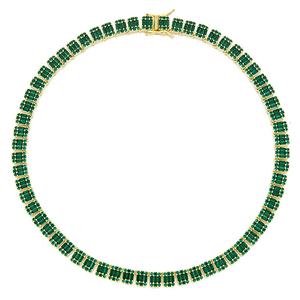 Bijoux Hip Hop pour femmes, <span class=keywords><strong>collier</strong></span> Initial glacé, nom, colliers Hip Hop - Product Image 6