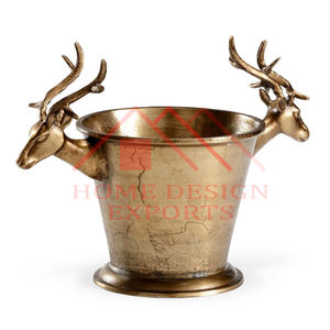 Aluminium Reindeer Handle Holden <b>Champagne</b> Ice <b>Bucket</b> Best Seller Home Decor - Product Image 2