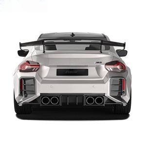 Kit carrosserie aérodynamique en fibre de carbone préimprégnée pour pare-chocs arrière, décoration extérieure pour BMW M2 G87 2023 - Accessoires - Product Image 6