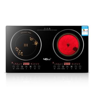 Đa chức năng bếp điện gốm <span class=keywords><strong>Halogen</strong></span> đung & bếp cảm ứng bảng cài đặt cho hộ gia đình sử dụng - Product Image 1