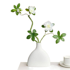Azaleas y gardenias artificiales de plástico Kch para decoración de bodas, sala de estar y mesa de comedor. - Product Image 5