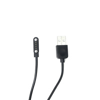 Câble de charge pour montre connectée enfant 2/3/4 broches, câble USB multi-magnétique en cuivre pur PVC 4P pour montre-telephone enfant