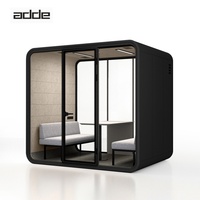 Cabine de réunion insonorisée de haute qualité au design moderne, studio d'intimité, cabine acoustique pour hôpital, école, bureau