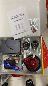 高品质出厂价通用型汽车车辆保护警报安全系统进入无钥匙警报器+2遥控器 - Product Image 2