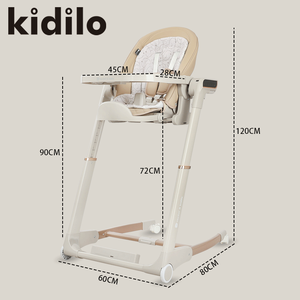 <span class=keywords><strong>Sdraietta</strong></span> Multifunzionale Kidilo <span class=keywords><strong>per</strong></span> Neonati, Seggiolone e Altalena <span class=keywords><strong>per</strong></span> l'Alimentazione e il Sonno dei Bambini da 0-12 Mesi SG129 - Product Image 2