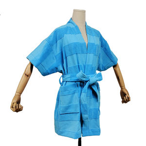 Costumi da bagno donna in cotone 100% personalizzato costumi da bagno da spiaggia pigiama <span class=keywords><strong>accappatoio</strong></span> - Product Image 3